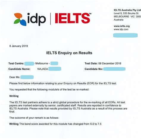 remark ielts british council